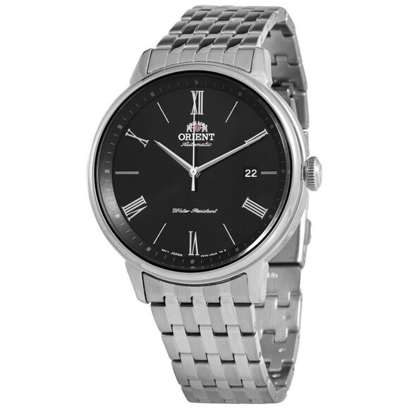 NWT Authentic Orient Contemporary Automatic Black Dial Men's Watch - Picture 1 of 3